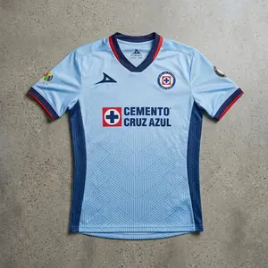[Hot Jersey] - Cruz Azul 2023-24 Away Soccer Jersey - Full Print Logo