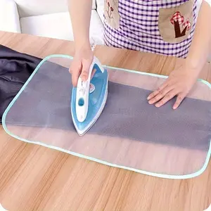 Protective Ironing Cloth High Temperature Board Press Mesh Insulation Pad Guard Protection Clothing Home Accessories Laundry Products