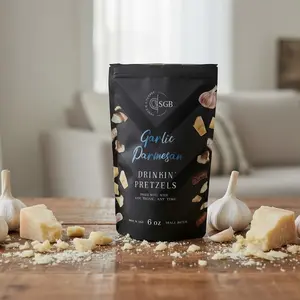 Garlic Parmesan Drinkin' Pretzel Pouch
