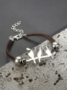 Vintage Bird Design Bracelet, Fashion Jewelry for Parties, Daily Wear Accessory, Trendy Versatile Gift Idea, Perfect Birthday Present