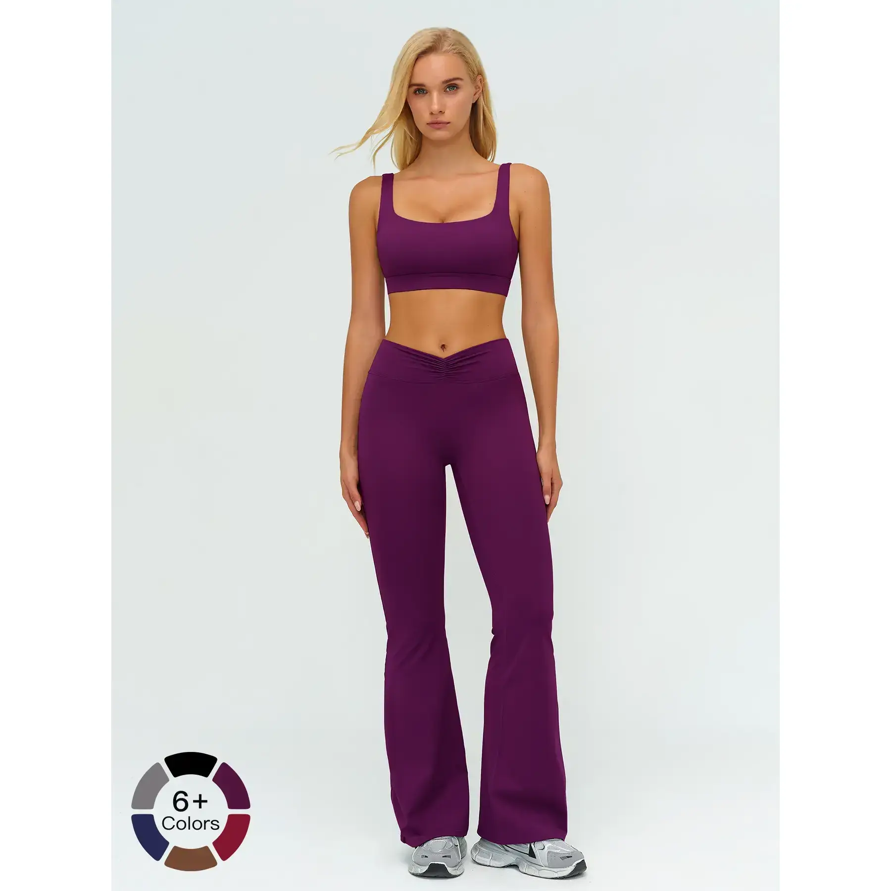 Women's Outdoor Sports Set, Geometric Backless Yoga Suit, Running Fitness Clothes, Cross-Border Brushed Fabric, Sportswear, Sports Activewear Set, Yoga Gym Outfits Women's Outdoor Sports Set, Geometric Backless Yoga Suit, Running Fitness Clothes, Cross-Border Brushed Fabric, Sportswear, Sports Activewear Set, Yoga Gym Outfits