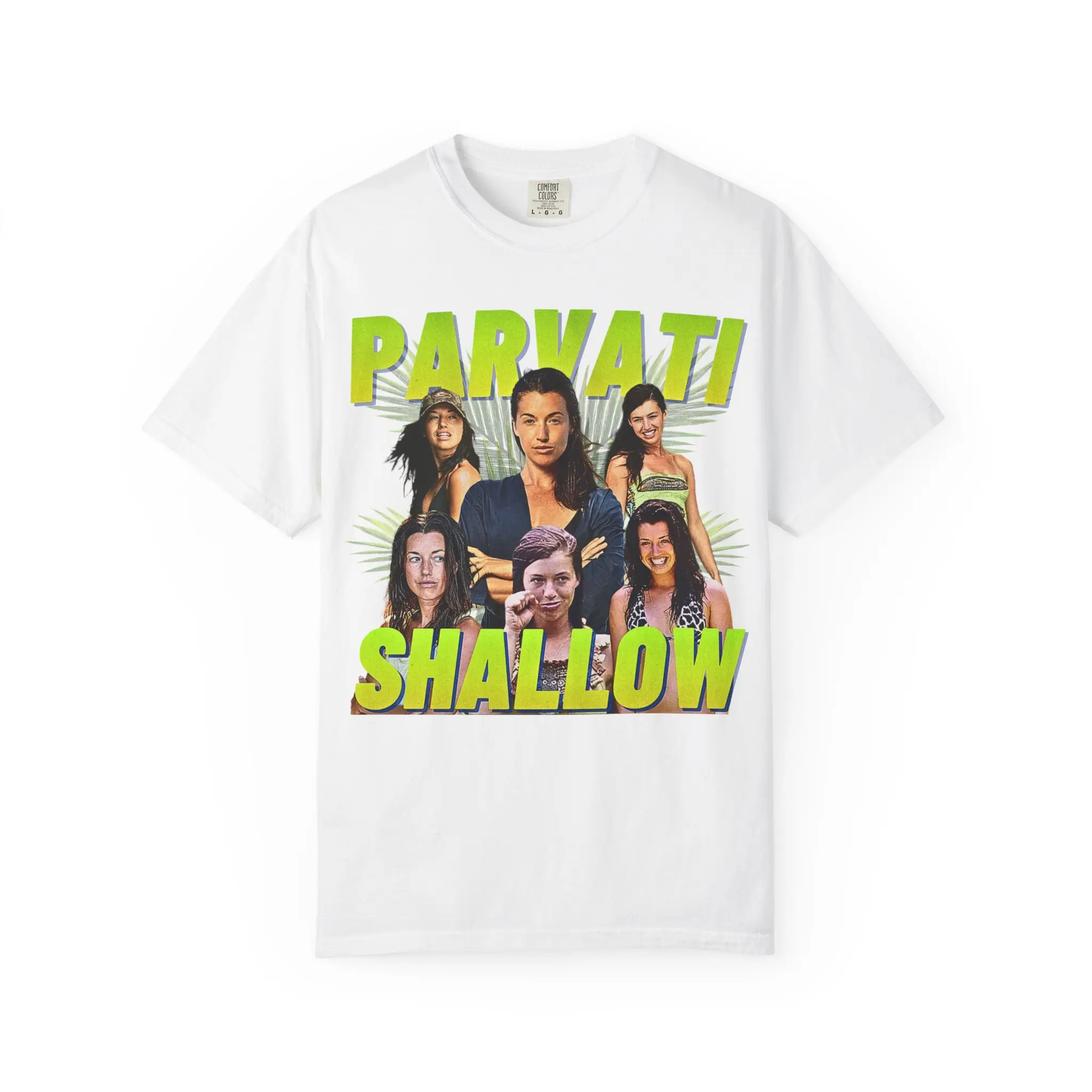 Parvati Shallow Survivor Vintage Graphic T-Shirt, Comfort Colors Tee, Survivor Fan Gift, Unisex