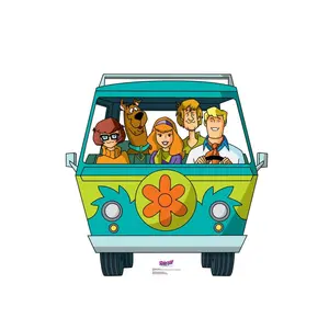 Advanced Graphics  45 x 45 in. Mystery Machine - Scooby-Doo Mystery Incorporated Cardboard Standup