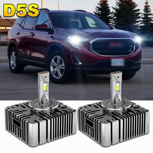 2X FOR Chevrolet Silverado 1500 GMC Sierra Terrain Xenon HID Headlight Bulb D5S Truck Led Headlamp