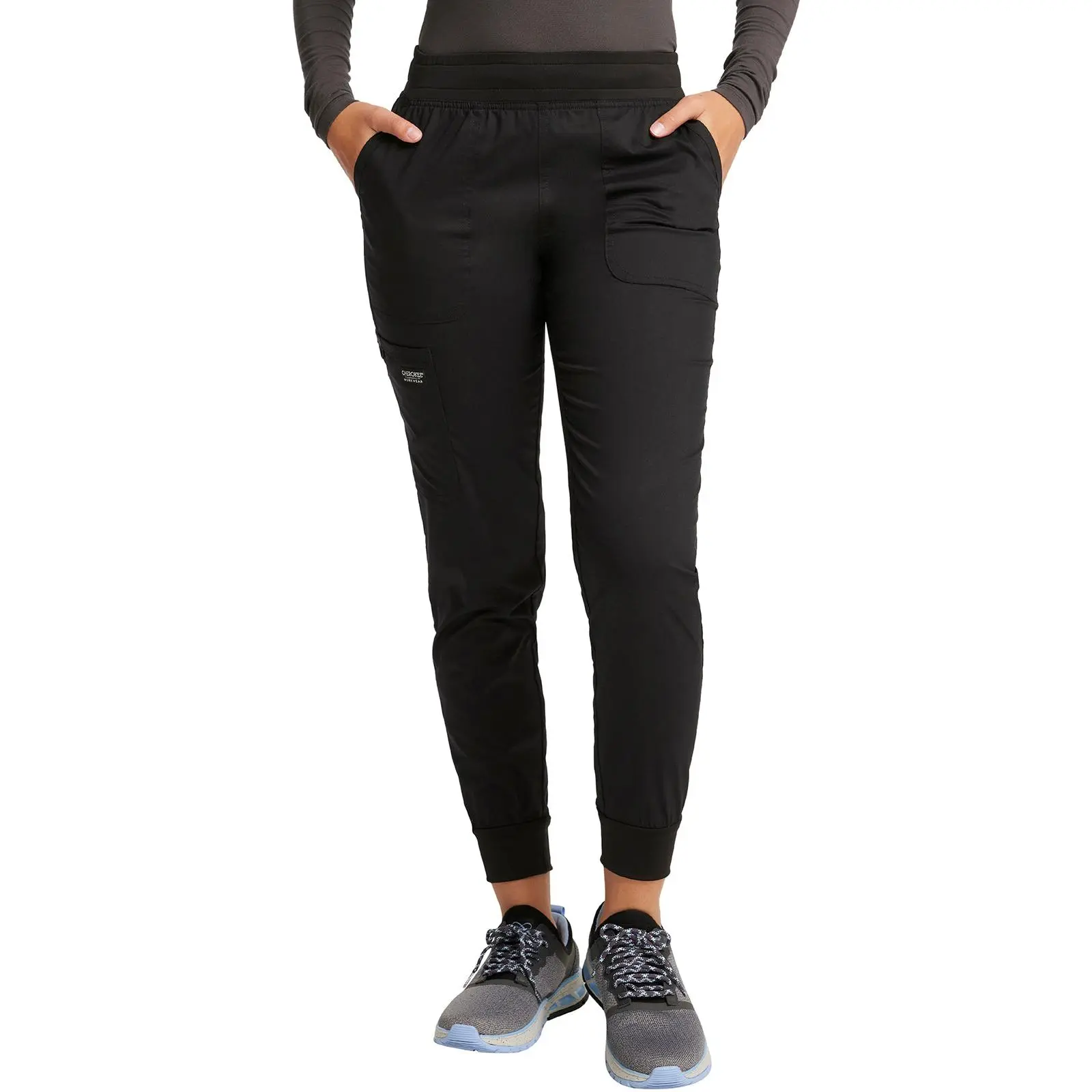 Cherokee Workwear Revolution Tall Mid Rise Jogger Scrub Pants