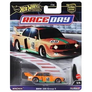 Hot Wheels Car Culture 2024 Race Day BMW 320 GP5, 1:64 Scale, Diecast Model Car