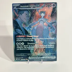 Destined Rivals - Jumbo Metal Pokemon Cards - 6x8 Chase Card Collectibles | High-Gloss Aluminum Prints (Early English Release)