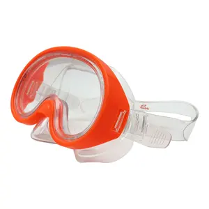Voit Kids Swimming Mask – Adjustable Polycarbonate Visor for Recreational Use | Orange