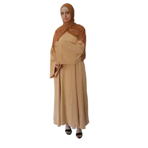 Dubai Abaya (Khaki) Tan - Women's Muslim Clothing