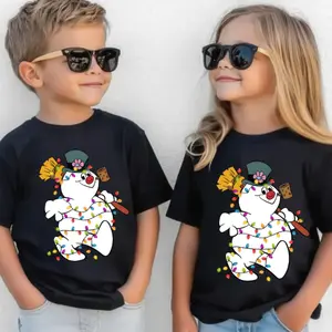 Christmas Snowman Shirt, Snowman Sweater, Xmas Snow sculpture Lights Tee, Cute Snowman Shirt, Holiday Cute T-Shirt