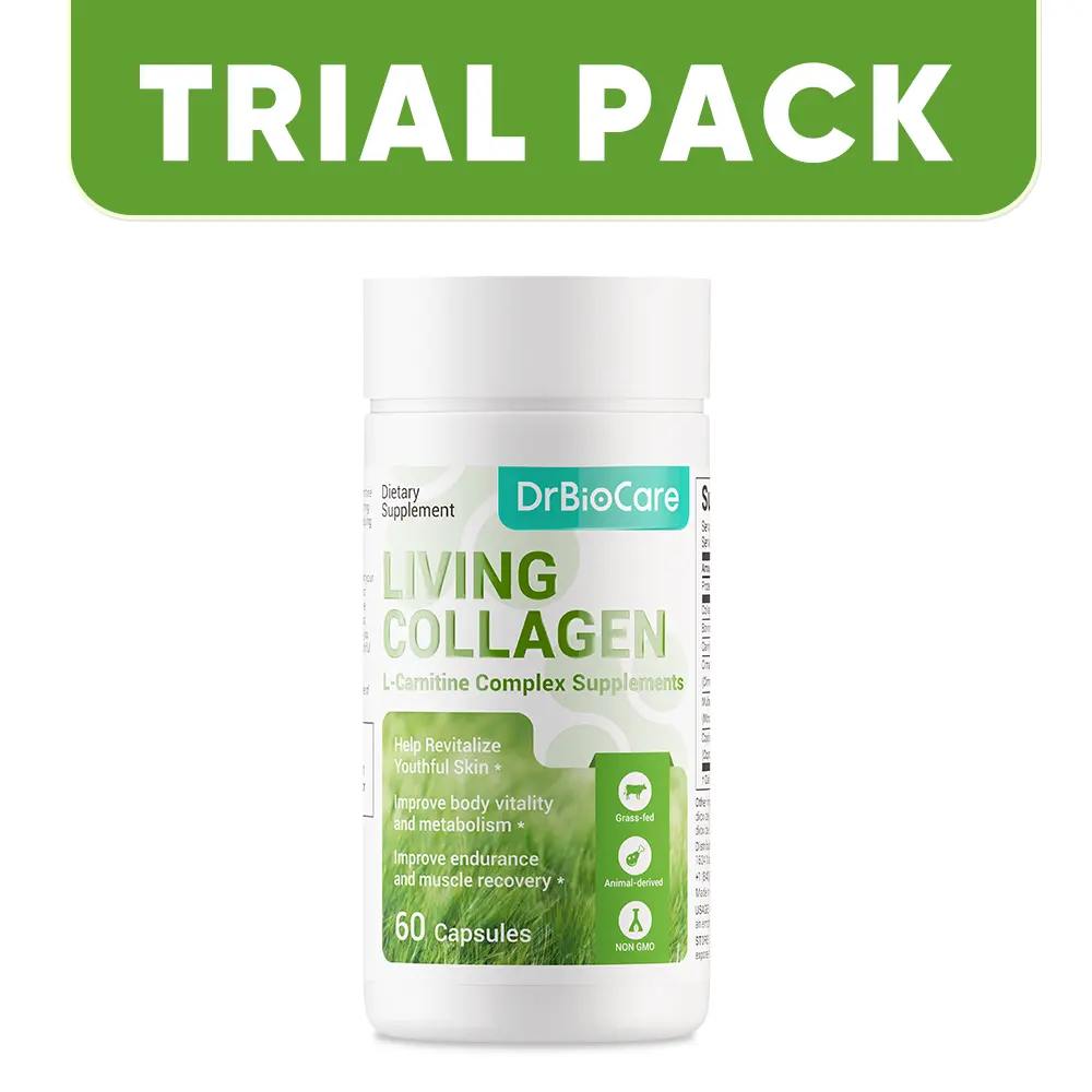 Force】DrBioCare L-Carnitine Complex Supplement New Formula – Daily Energy, Muscle Support, Endurance Enhancement, No Herbs