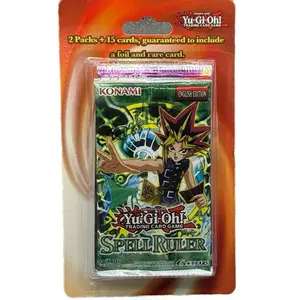 Yugioh Spell Ruler + Soul Fusion Blister Pack + 15 Cards!