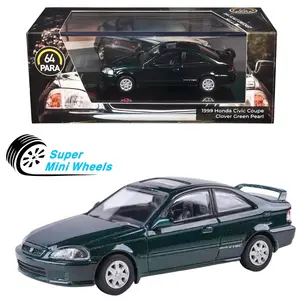 PARA64 1999 Honda Civic Coupe Clover Green Pearl 1:64