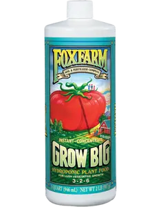FoxFarm Grow Big Hydroponic Formula - 1 quart