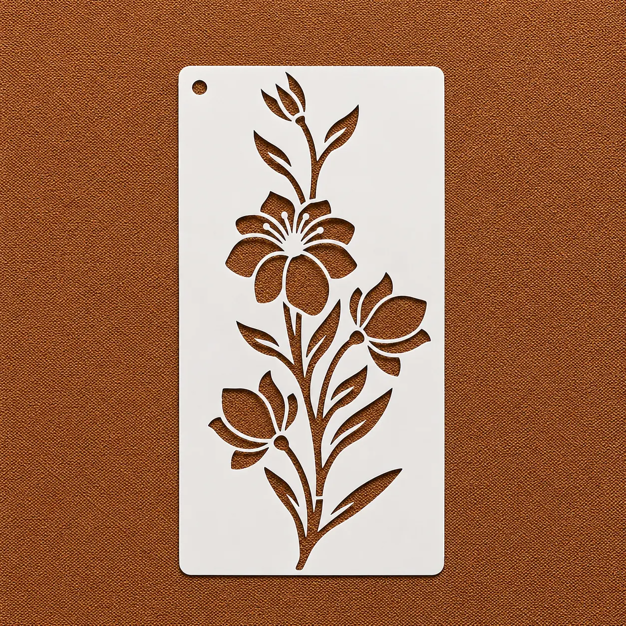 Ghost Lily Stencil