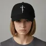 Easter Street Trend Letter Embroidered Baseball Cap, Casual Summer Outdoor Hat for Travel and Seaside Party, Daily Use Sports Adjustable Cap for Men and Women, Adjustable Casual Hats