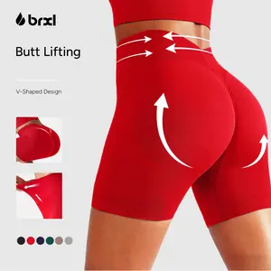 BRXL  BrxlGrit【Discount for live】Hip Lifting Tummy Control Leggings for Womens High Waisted No Front Seam Stretchy Gym Pilates Yoga Leggings-brxl-1