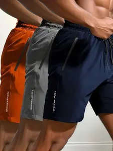 Men's Summer Casual Shorts, Comfortable Cotton Blend, Perfect for Daily Wear, Stylish and Breathable, Ideal for Beach and Park Outings