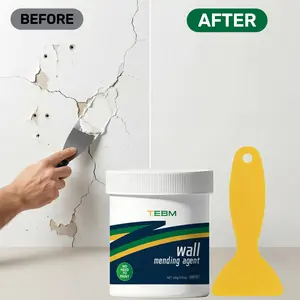 HOLE REPAIR PUTTY - Wall Hole Putty - Prevents Cracks, Durable and Long-lasting - Easily Repairs Holes, Cracks, Dents and Other Plasterboard Damage - Mild Ingredients