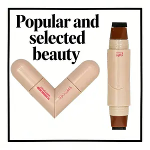 Wing It Easy! Rotating Dual-Head eye liner Stamp Quick-Dry Waterproof LazyGirlMakeup for Precise Application