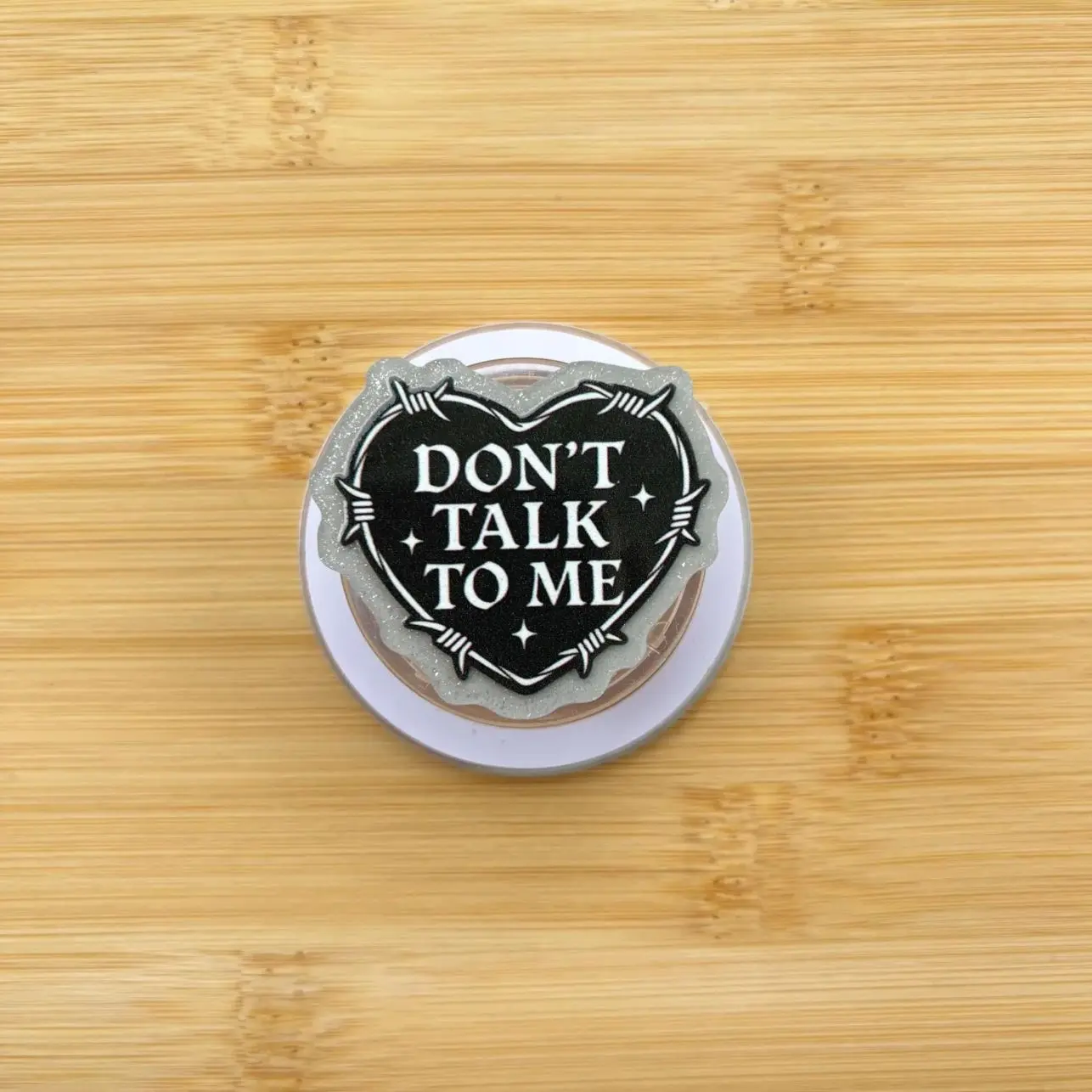Don't Talk To Me Magnetic Grip | Kindle & Phone Holder, Compatible With MagSafe Devices