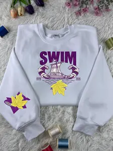 Embroidered KEEP SWIMMING Cap, Swim Arir@ng Fan Merch, Embroidered Vintage Baseball Cap.