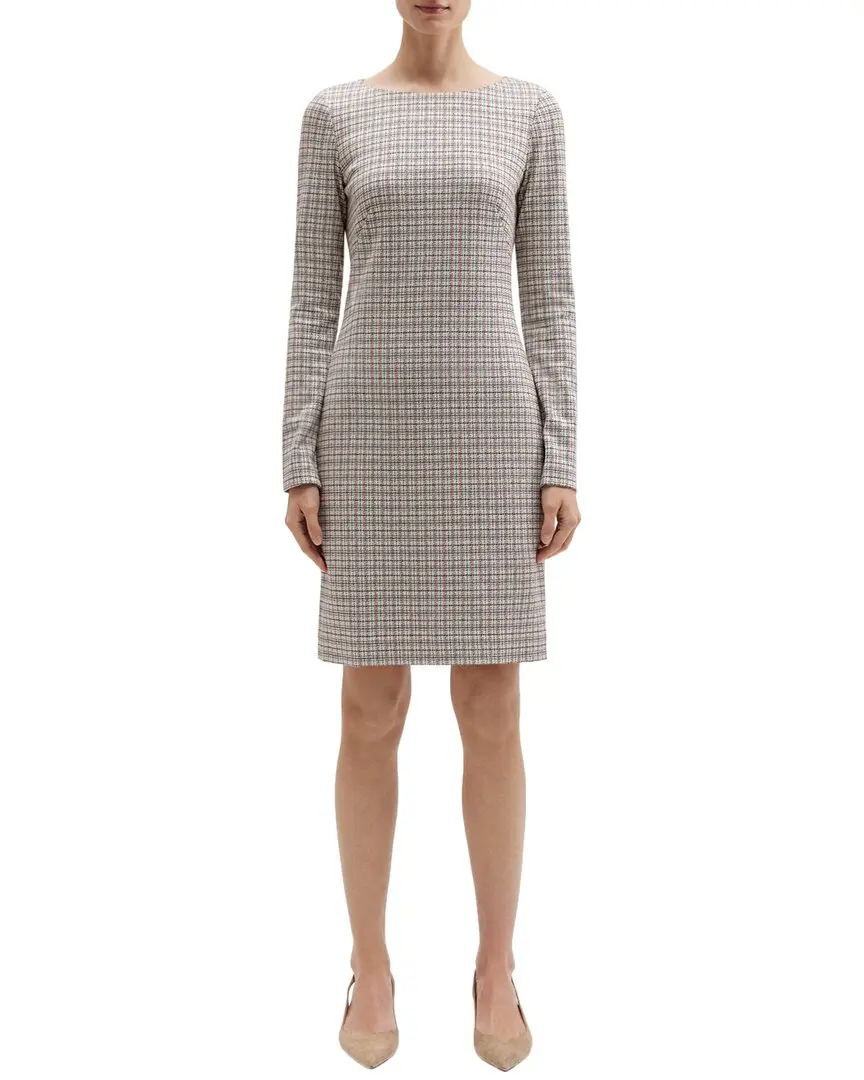 Theory Betty Long Sleeve Dress Theory Betty Long Sleeve Dress