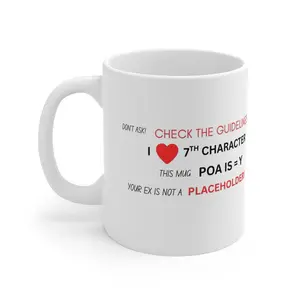 CCS Coffee Mug | Funny Text Coffee Cup
