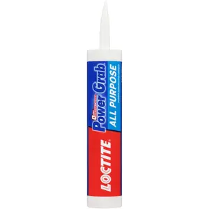 Power Grab All Purpose Instant Grab 9 oz. Latex Construction Adhesive White Cartridge (each)