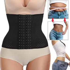 Classic Waist Trainer Body Shaper Breathable Tummy Control Corset Hourglass Shapewear Women Adjustable Sheath Band