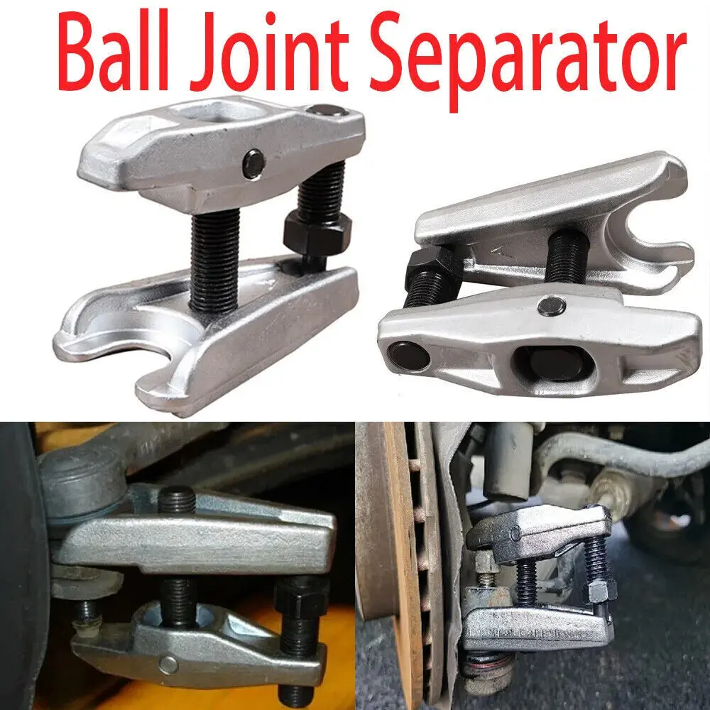 Press-Type Iron Alloy Ball Joint Puller Tool, Adjustable 19mm Jaw Opening Ball Joint Rem, Hand Tool for Car Steering Part Repair
