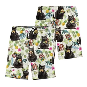 Cinco De Mayo Cat Taco Hawaiian Shorts – Funny Fiesta Summer Fashion