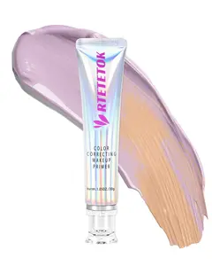 RTETETOK Purple Primer Color Changing for Face Before Makeup, Smoothing Primer Color Correcting, Brightening Base Makeup for Combination Skin primer makeupprimer hydrating primer primer foroilyskin