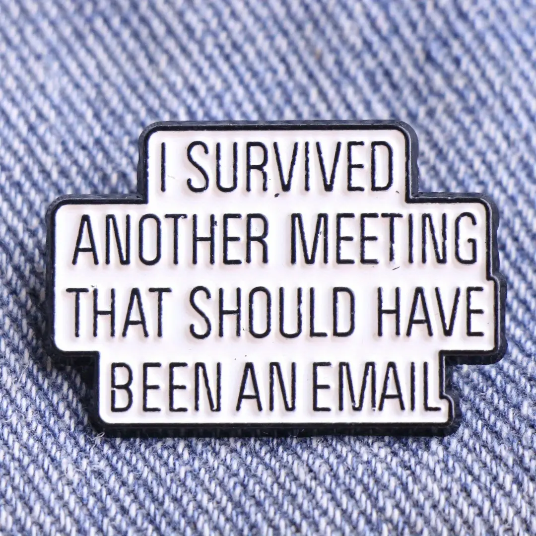 Enamel Brooch Pin - Fun Phrases Creative Punk Gothic Fashion Lapel Accessory, Decor Pin for Clothes Collar, Enamelpin, Clip