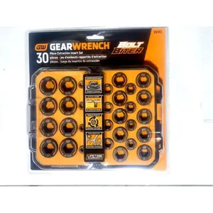 Gearwrench  Bolt Biter Wrench Insert Set - 30 Piece