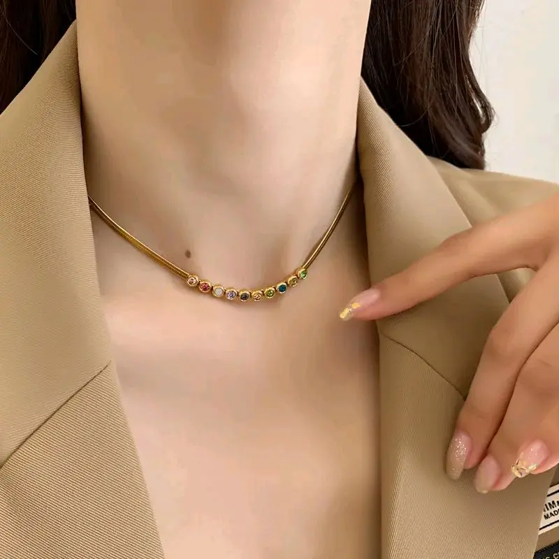 Fashion Stainless Steel Necklace Set