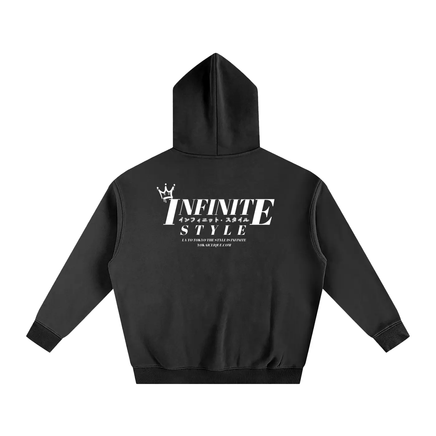 YOKAI CLIQUE INFINITE STYLE HOODIE Menswear Sweatshirts Oversize Man Oversized jdm