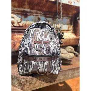 Toddler Camo Camp Bag with Embroidered Duck Call – Perfect for Little Adventurers