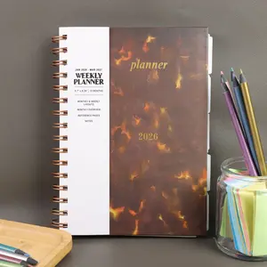 2026 Daily Planner Organizers Notebook Work Planner For Efficient Time Management With Quality Paper And Compacts Design