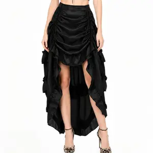 Renaissance Costume Pirate Skirt: Steampunk Skirt Plus Size Corset Dresses - Renaissance Fairs & Medieval