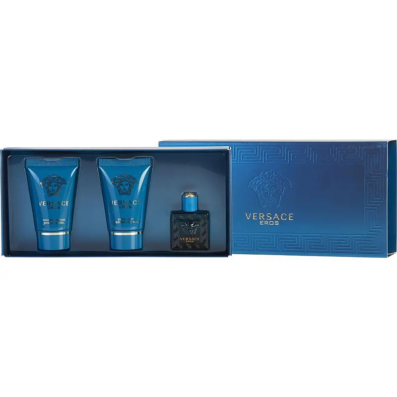Versace Eros Gift Set For Men 3pc 3pc