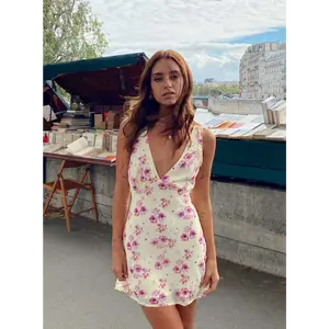 Nellie Mini Dress Yellow Floral