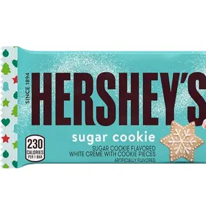 HERSHEY'S Sugar Cookie Flavored White Creme with Cookie Pieces Candy