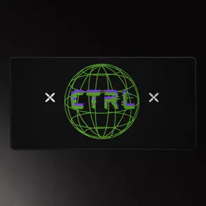 Glitched Desk Mat – Smooth Gaming Surface
