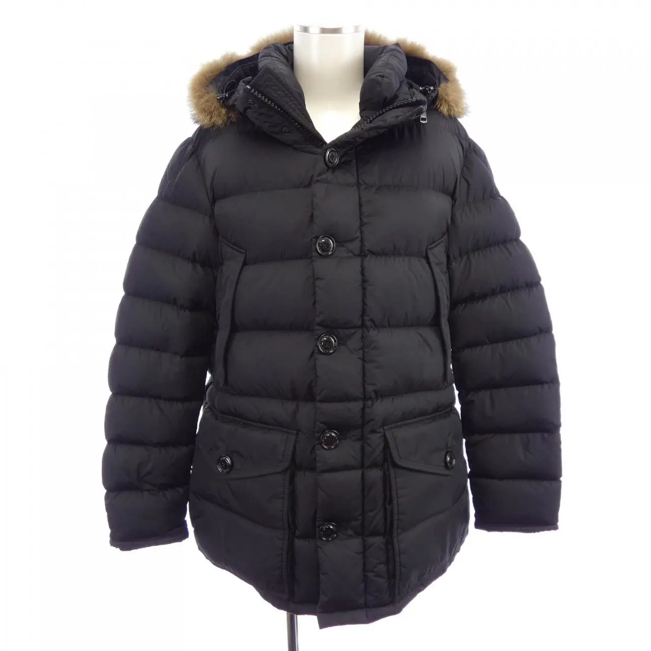 Pre-owned MONCLER Nylon Small Leather Goods CLUNY Down Jacket