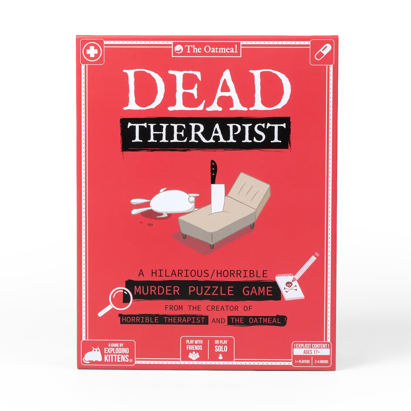 Dead Therapist: A cartoon murder mystery experience for 1-99 players ages 17+ Dead Therapist: A cartoon murder mystery experience for 1-99 players ages 17+