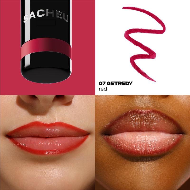 RED-Y OR NOT Lip DUO: Lip Liner STAY-N & Lip Glaze Elixir DUO