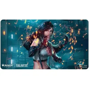 Ultra PRO - Final Fantasy x Universes Beyond Tifa, Martial Artist Playmat for Magic: The Gathering | Card Game Playmat, Final Fantasy Collectibles, Desk Mat Mousepad