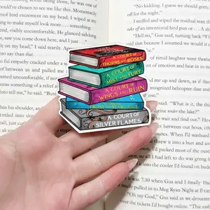 ACOTAR Fantasy Romance Book Stack Phone Grip, Cute Night Court Acrylic Griptok, Romantasy Bookish Gift For Bookworms, Girly Holder Case Accessory