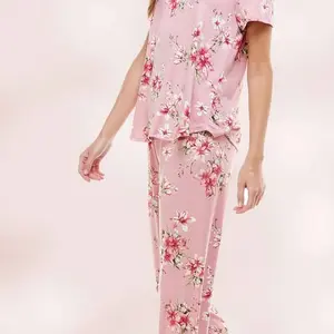 Floral Women's Pajamas for Nighttime Loungewear